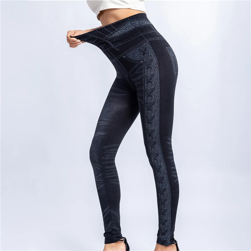 Women’s High Waist Denim Leggings with Pockets — Sizes M–3XL Clothing & Accessories Dresses & Skirts Jeans, Pants & Skirts Women’s Leggings Fashion Women's High Waist Denim Leggings with Pockets — Sizes M–3XL Clothing & Accessories Dresses & Skirts Jeans, Pants & Skirts Women's Leggings Fashion KDBazar