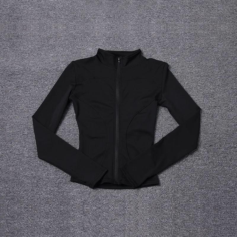 Women’s Long Sleeve Sport Jacket – Gym Training Yoga Sportswear Workout Coat Women Clothing Fashion Women's Long Sleeve Sport Jacket – Gym Training Yoga Sportswear Workout Coat Women Clothing Fashion KDBazar