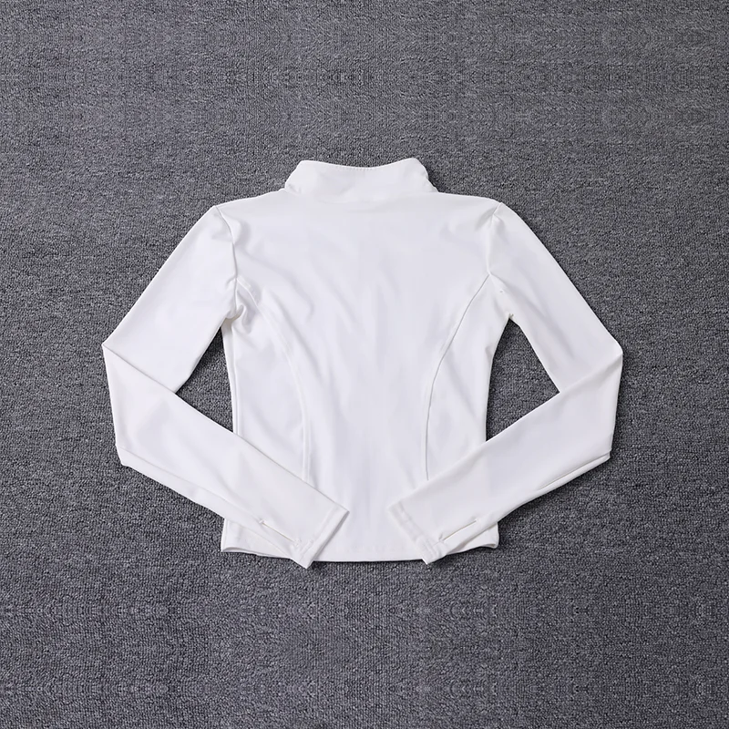 Women’s Long Sleeve Sport Jacket – Gym Training Yoga Sportswear Workout Coat Women Clothing Fashion Women's Long Sleeve Sport Jacket – Gym Training Yoga Sportswear Workout Coat Women Clothing Fashion KDBazar