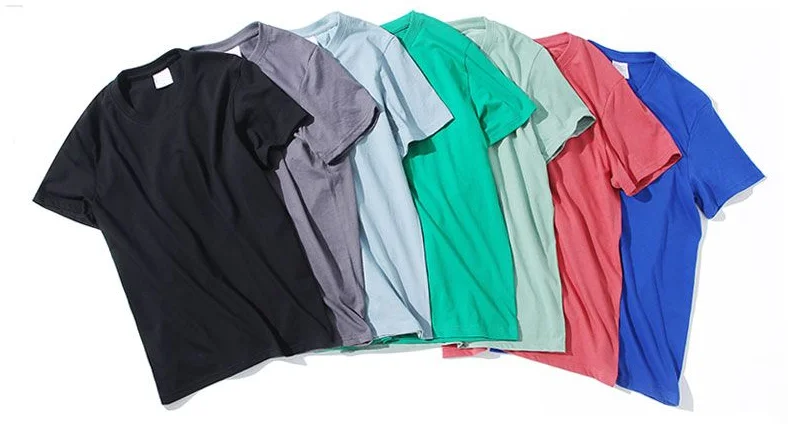 100% Cotton T-shirt Men Women Solid Color O Neck Short-sleeved Tops Summer Korean Loose Half-sleeve T Shirt Unisex M-4XL 100% Cotton T-shirt Men Women Solid Color O Neck Short-sleeved Tops Summer Korean Loose Half-sleeve T Shirt Unisex M-4XL