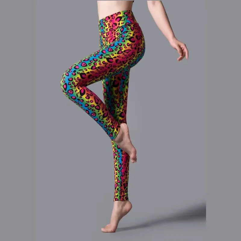 Women’s Patterned 7/8 Cropped Leggings — Printed High-Waist Capri Tights Women's Patterned 7/8 Cropped Leggings — Printed High-Waist Capri Tights