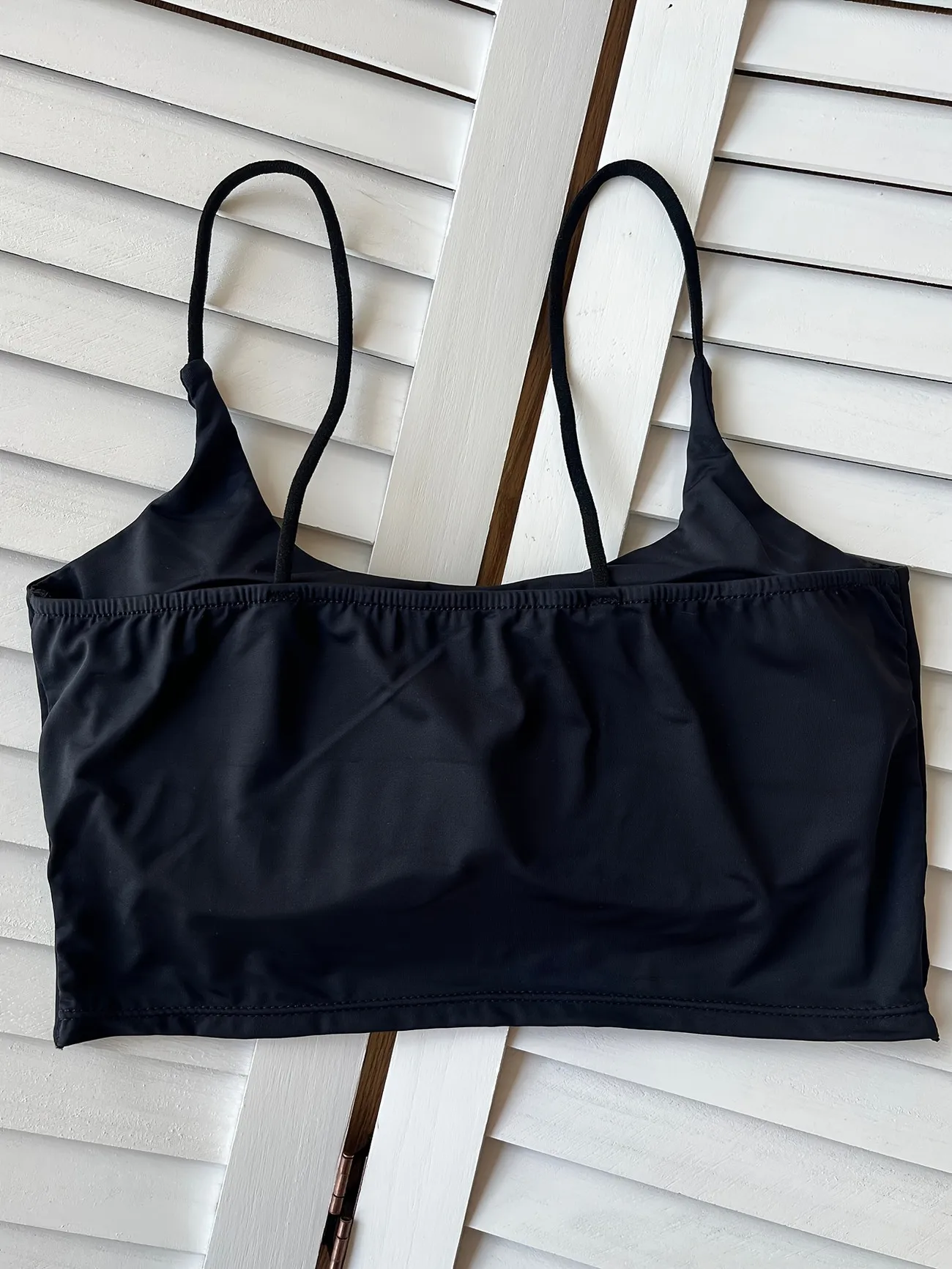 Padded cami top - beige Padded cami top in beige, close-up of seamless fabric