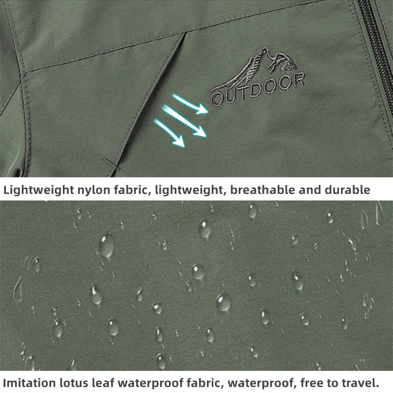 Waterproof Windbreaker Jackets Men Naturehike Casual Hiking Tactical Jacket Women Multi-pocket Hooded Fishing Windproof Coat Waterproof Windbreaker Jackets Men Naturehike Casual Hiking Tactical Jacket Women Multi-pocket Hooded Fishing Windproof Coat