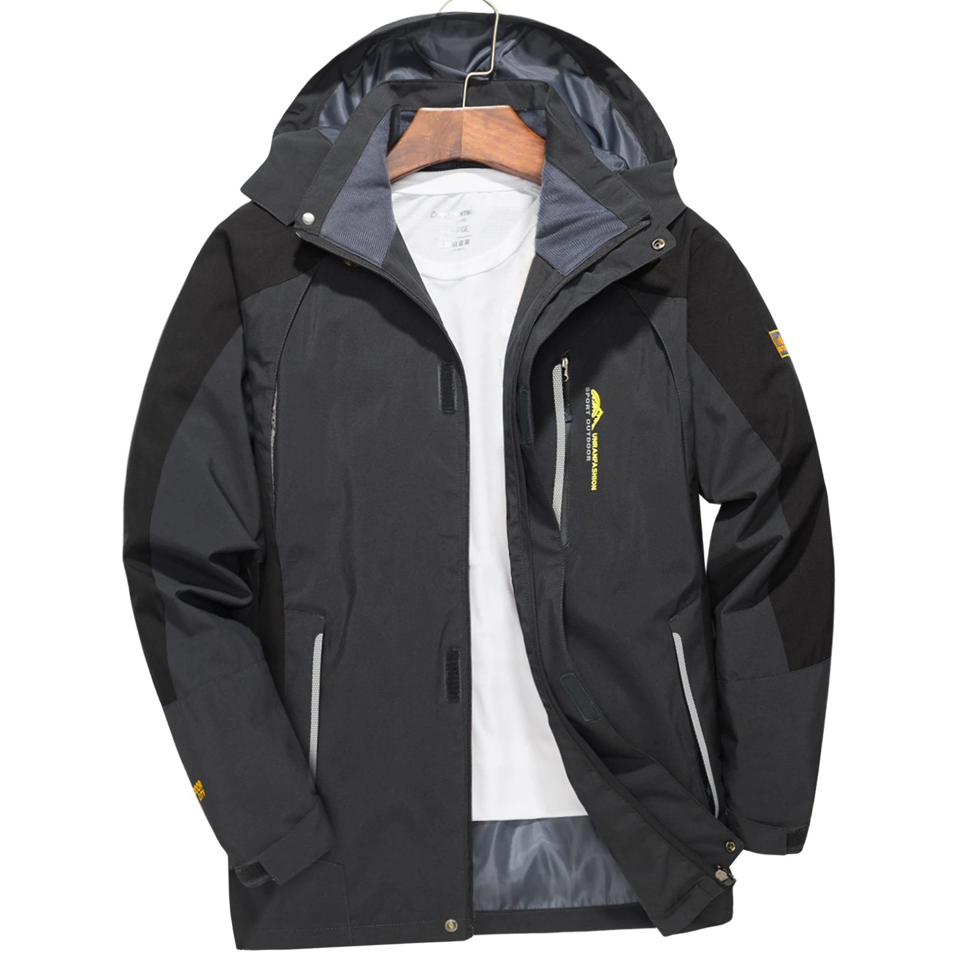 Men’s Waterproof Hiking Jacket Large Size Windproof Windbreaker Camping Hunting Running Trekking Fishing Coat Men Outdoor Men's Waterproof Hiking Jacket Large Size Windproof Windbreaker Camping Hunting Running Trekking Fishing Coat Men Outdoor