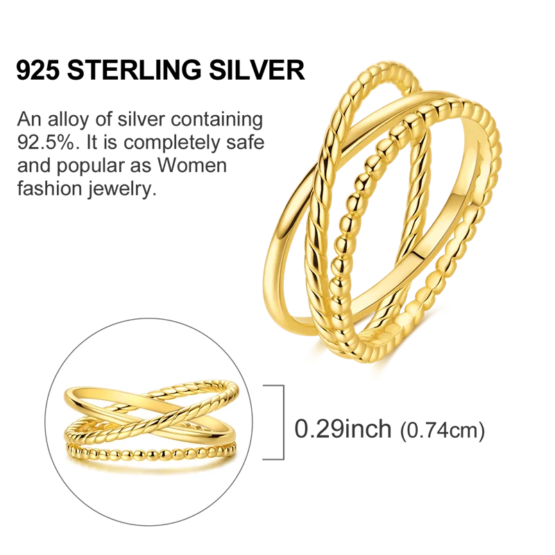 925 Sterling Silver LOVE Wedding Ring for Women 925 Sterling Silver LOVE Wedding Ring for Women