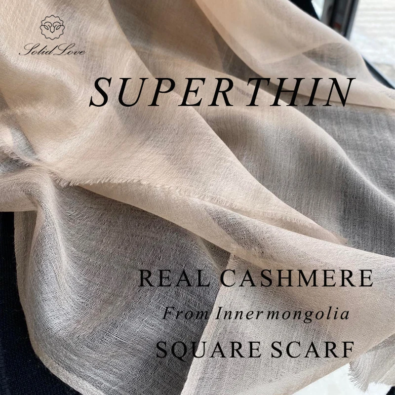 2025 New Women Cashmere Scarf Real Cashmere Hijab Square Headscarf Scarves Solid Color Soft Female Foulard Beach 2025 New Women Cashmere Scarf Real Cashmere Hijab Square Headscarf Scarves Solid Color Soft Female Foulard Beach