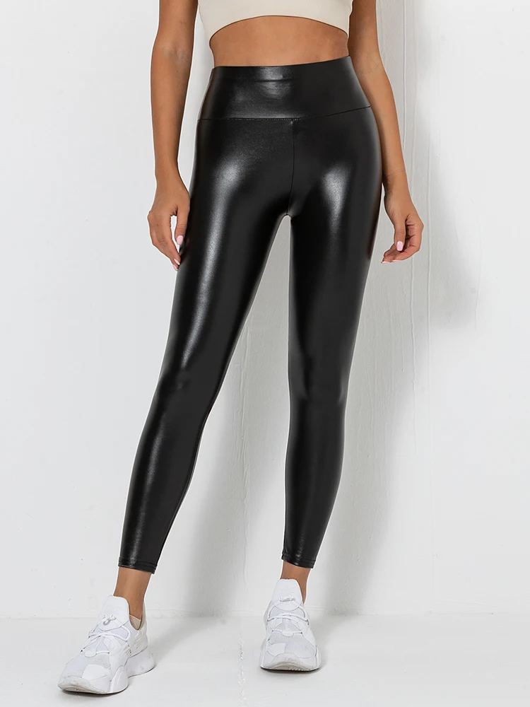Rooftrellen PU Leather Leggings Women Sexy Hips Push Up Leggings Girls XXXL Pants Pencil Pants High Waist Casual Leggings New Rooftrellen PU Leather Leggings Women Sexy Hips Push Up Leggings Girls XXXL Pants Pencil Pants High Waist Casual Leggings New