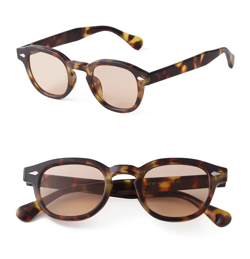Vintage Shell Round Sunglasses – Tortoiseshell Retro Frame Vintage Shell Round Sunglasses – Tortoiseshell Retro Frame