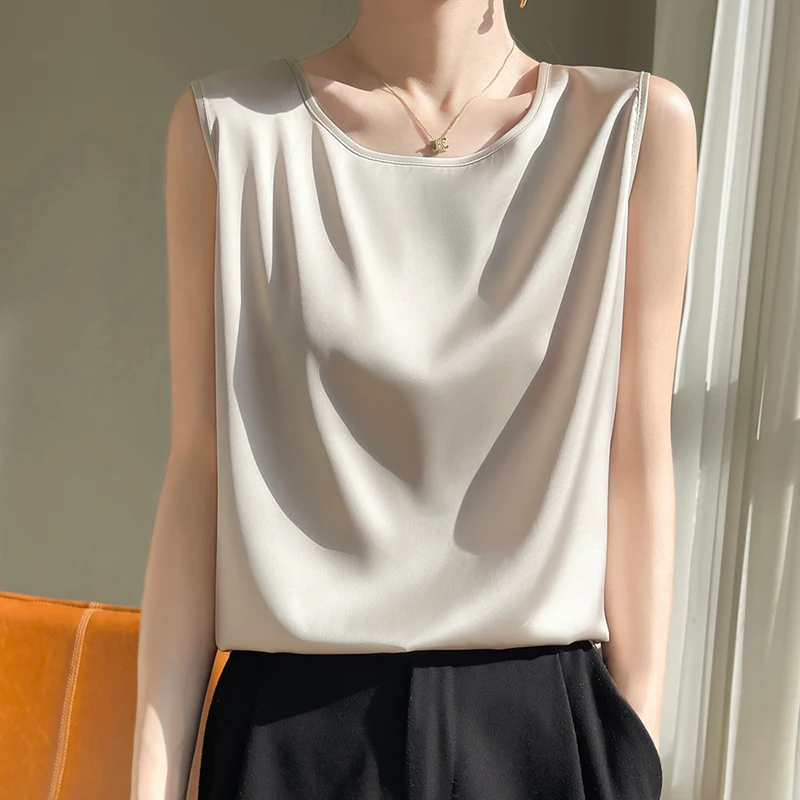 2024 Lace Women Camis Satin Tank Tops Summer Ladies Backless Spaghetti Strap Sexy Round neck Camisole Female Clothing Cropped RW Clothing & Accessories Tops & Tees Women’s Fashion Lace Women Camis Satin Tank Tops Summer Ladies Backless Spaghetti Strap Sexy Round neck Camisole Female Clothing Cropped RW Clothing & Accessories Tops & Tees Women's Fashion KDBazar