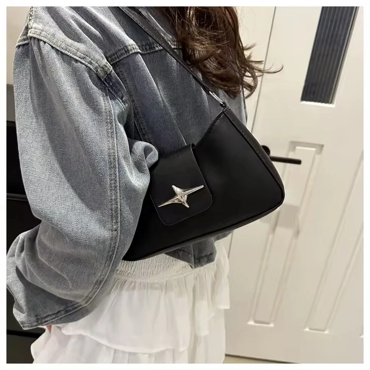 2025 Classic Y2K Small Purse Luxury Brand Female Handbags Vintage PU Leather Shoulder Bags for Women Daily Ladies Underarm Bag 2025 Classic Y2K Small Purse Luxury Brand Female Handbags Vintage PU Leather Shoulder Bags for Women Daily Ladies Underarm Bag KDBazar