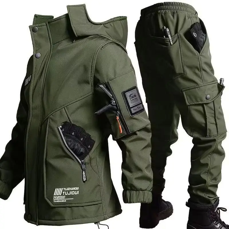2025 Men’S Motorcycle Jacket With Autumn And Winter Velvet Training Set Anti-Wear Waterproof Cold Resistant Jacket Holiday Gifts 2025 Men'S Motorcycle Jacket With Autumn And Winter Velvet Training Set Anti-Wear Waterproof Cold Resistant Jacket Holiday Gifts KDBazar