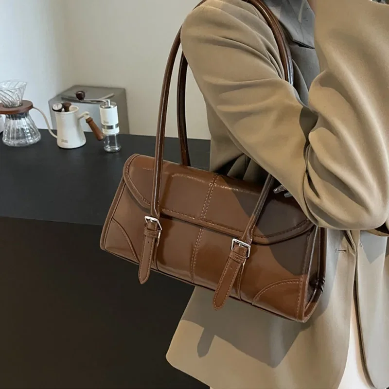 Burgundy Oil Wax Leather Tote – Magnetic Buckle Shoulder Bag Burgundy Purses Burgundy Oil Wax Leather Tote – Magnetic Buckle Shoulder Bag Burgundy Purses KDBazar