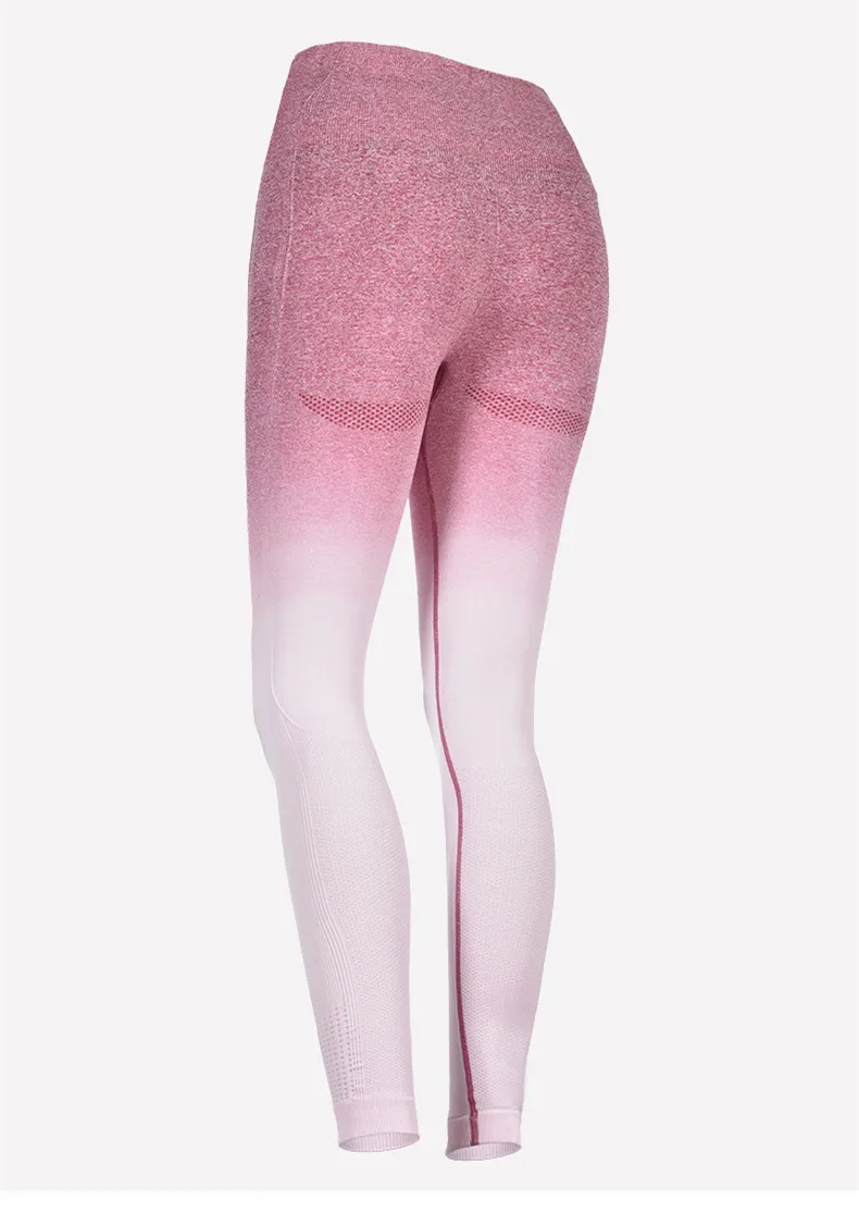 Colorful Leggings Outfit Set For Women Gradient Colorful Leggings Outfit Set For Women Gradient