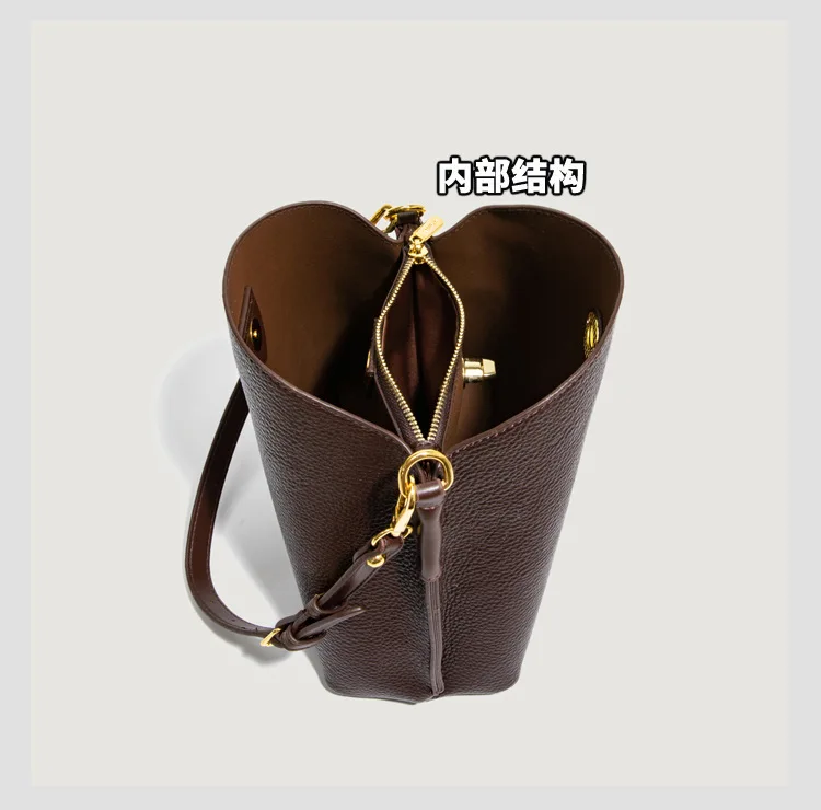 Fashion PU leather Women Handbags Large Capacity Fashion female Bucket Shoulder Bag Elegance ladies messenger bag burgundy totes Fashion PU leather Women Handbags Large Capacity Fashion female Bucket Shoulder Bag Elegance ladies messenger bag burgundy totes KDBazar