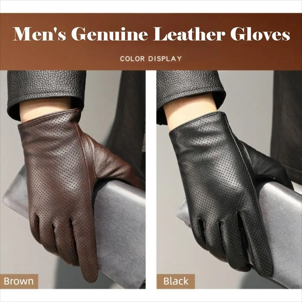 Genuine Leather Men’s Gloves Breathable Warm Insulation Sheepskin Leather Gloves Touchscreen Touchscreen Gloves for Men Gloves Men’s Sport Clothing Genuine Leather Men's Gloves Breathable Warm Insulation Sheepskin Leather Gloves Touchscreen Touchscreen Gloves for Men Gloves Men's Sport Clothing KDBazar