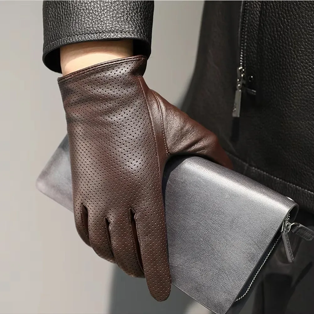 Genuine Leather Men’s Gloves Breathable Warm Insulation Sheepskin Leather Gloves Touchscreen Touchscreen Gloves for Men Gloves Men’s Sport Clothing Genuine Leather Men's Gloves Breathable Warm Insulation Sheepskin Leather Gloves Touchscreen Touchscreen Gloves for Men Gloves Men's Sport Clothing KDBazar