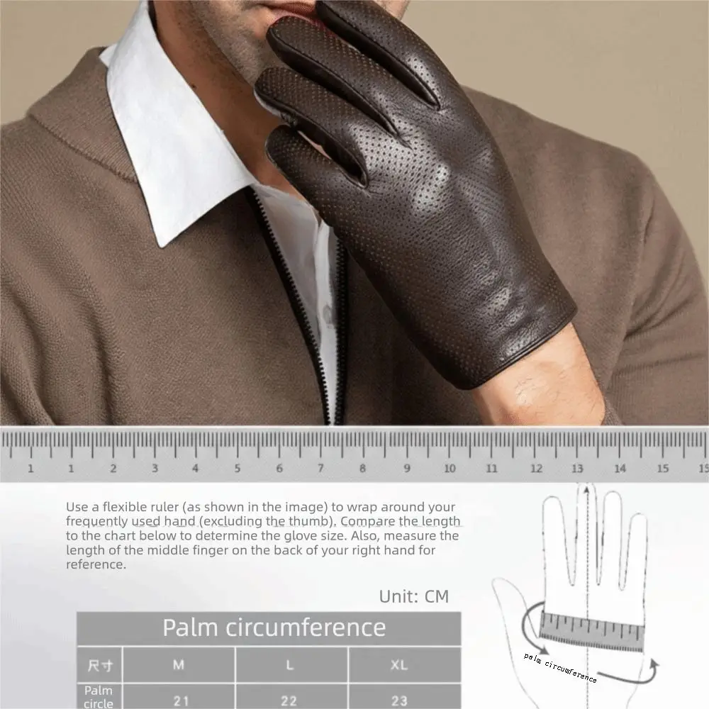 Genuine Leather Men’s Gloves Breathable Warm Insulation Sheepskin Leather Gloves Touchscreen Touchscreen Gloves for Men Gloves Men’s Sport Clothing Genuine Leather Men's Gloves Breathable Warm Insulation Sheepskin Leather Gloves Touchscreen Touchscreen Gloves for Men Gloves Men's Sport Clothing KDBazar