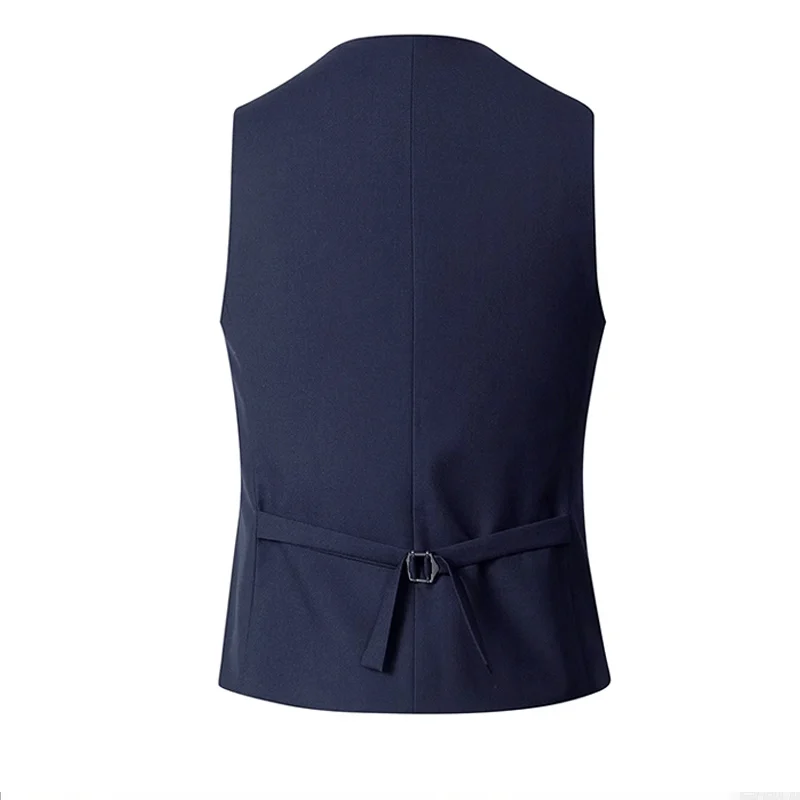 M-7XL Spring/summer Man Suit Vest Sleeveless Vest with Adjustable Waist Single Breasted Solid Color Business Suit Vest Wedding M-7XL Spring/summer Man Suit Vest Sleeveless Vest with Adjustable Waist Single Breasted Solid Color Business Suit Vest Wedding KDBazar