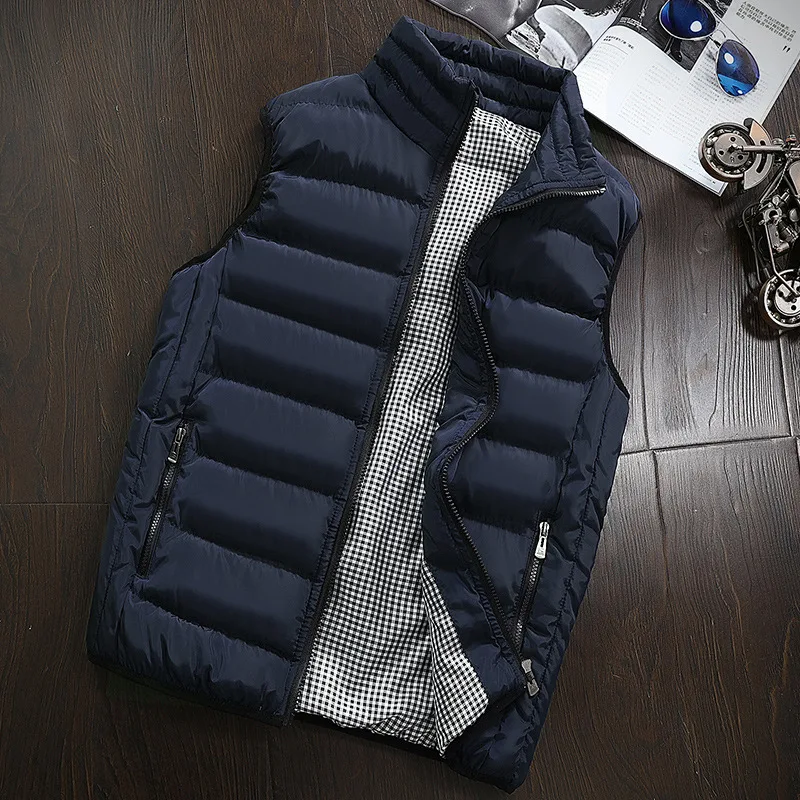Men Vest Windproof Vest Men Jacket Sleeveless Vest Winter Jacket Casual Coat Men down Cotton Warm Thicken Waistcoat thick gilet Men Vest Windproof Vest Men Jacket Sleeveless Vest Winter Jacket Casual Coat Men down Cotton Warm Thicken Waistcoat thick gilet KDBazar