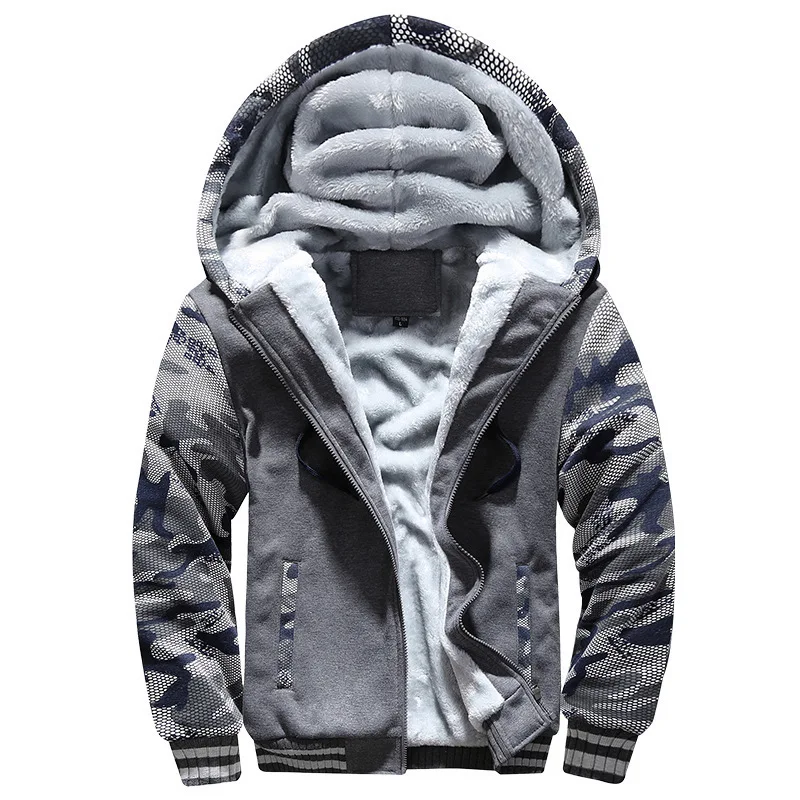 Men’s Jacket Camouflage Thicken Winter Jackets for Men Fleece Long Sleeve Coat Man Casual Hoodies Streetwear Men’s Coats Men's Jacket Camouflage Thicken Winter Jackets for Men Fleece Long Sleeve Coat Man Casual Hoodies Streetwear Men's Coats KDBazar