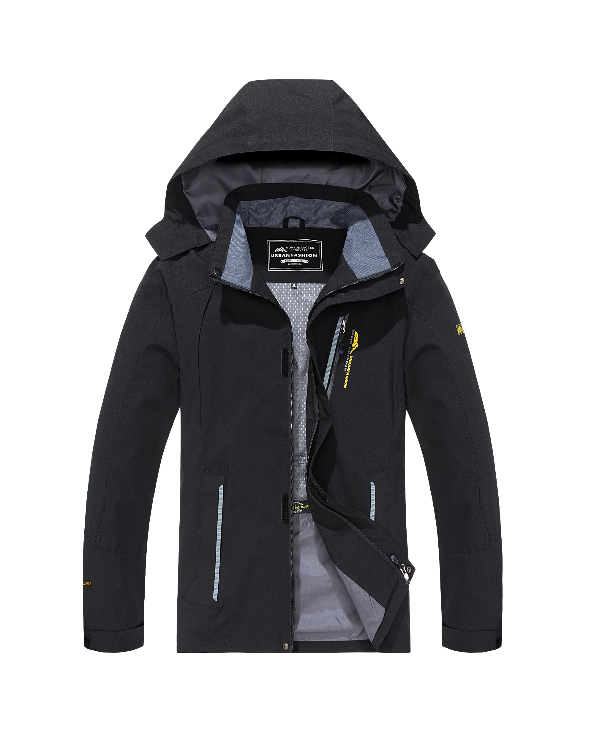 Men’s Waterproof Hiking Jacket Large Size Windproof Windbreaker Camping Hunting Running Trekking Fishing Coat Men Outdoor Men's Waterproof Hiking Jacket Large Size Windproof Windbreaker Camping Hunting Running Trekking Fishing Coat Men Outdoor KDBazar
