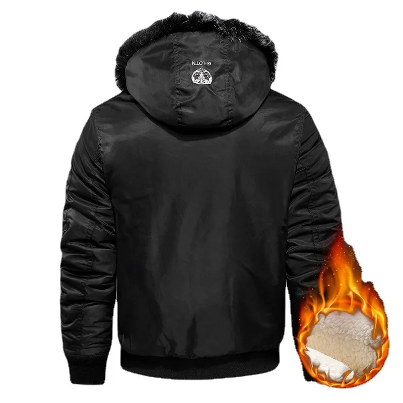 New Male Outwear Casual Winter Coats Good Quality Men Slim Fit Jackets Men Winter Hooded Down Jackets Fleece Parkas Warm Coats 4 Gloves Men’s Sport Clothing New Male Outwear Casual Winter Coats Good Quality Men Slim Fit Jackets Men Winter Hooded Down Jackets Fleece Parkas Warm Coats 4 Gloves Men's Sport Clothing KDBazar