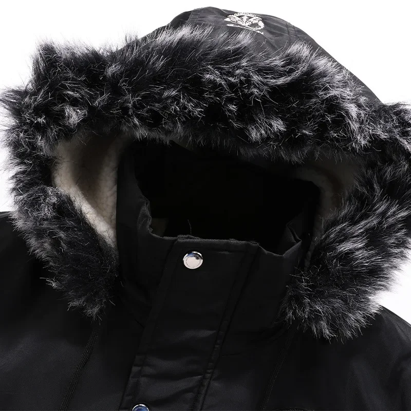 New Male Outwear Casual Winter Coats Good Quality Men Slim Fit Jackets Men Winter Hooded Down Jackets Fleece Parkas Warm Coats 4 Gloves Men’s Sport Clothing New Male Outwear Casual Winter Coats Good Quality Men Slim Fit Jackets Men Winter Hooded Down Jackets Fleece Parkas Warm Coats 4 Gloves Men's Sport Clothing KDBazar