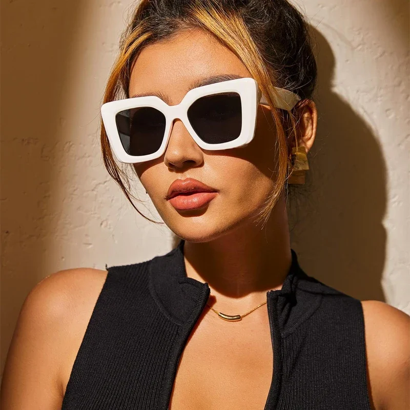 Oversized Square Sunglasses Women Personality Simple 2026 Eyewear Women Fashion Retro Glasses Women Gafas De Sol Mujer Oversized Square Sunglasses Women Personality Simple 2026 Eyewear Women Fashion Retro Glasses Women Gafas De Sol Mujer KDBazar