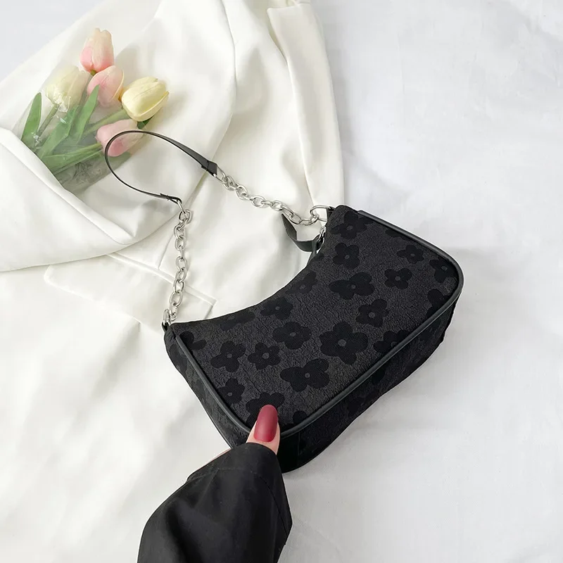 Pink Felt Underarm Baguette Bag – Chain Strap Shoulder Bag Pink Messenger Bag Pink Felt Underarm Baguette Bag – Chain Strap Shoulder Bag Pink Messenger Bag KDBazar