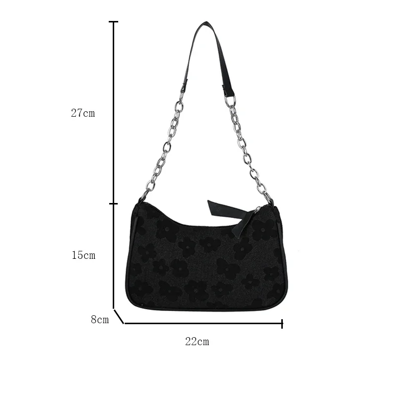 Pink Felt Underarm Baguette Bag – Chain Strap Shoulder Bag Pink Messenger Bag Pink Felt Underarm Baguette Bag – Chain Strap Shoulder Bag Pink Messenger Bag KDBazar