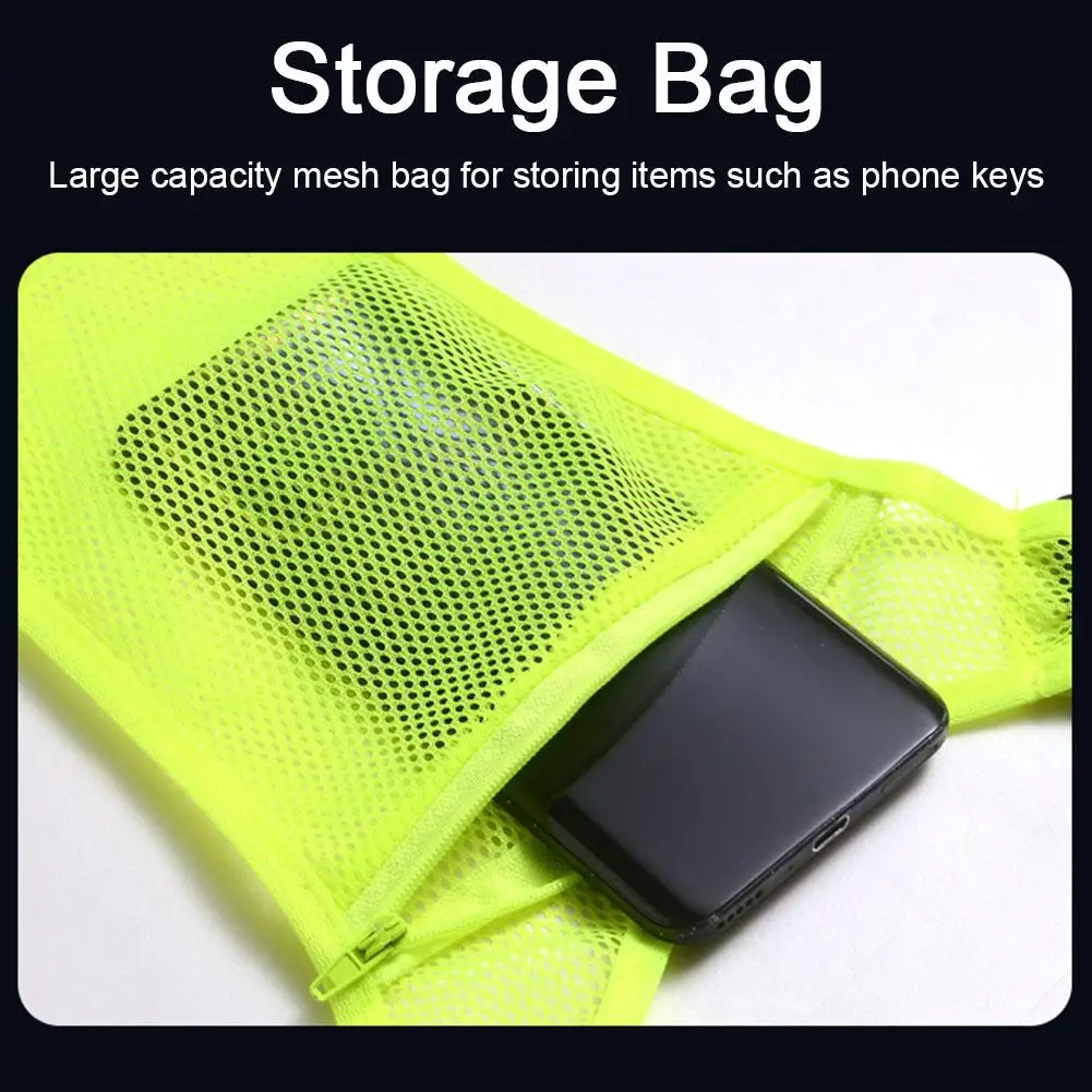 Reflective Safety Vests Lightweight Adjustable Elastic Vest Jacket Hi Vis Reflective Strips for Traffic Control Running Cycling Reflective Safety Vests Lightweight Adjustable Elastic Vest Jacket Hi Vis Reflective Strips for Traffic Control Running Cycling KDBazar