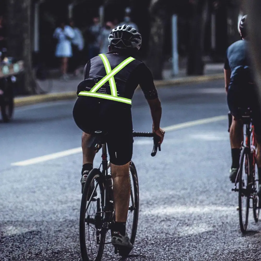 Reflective Safety Vests Lightweight Adjustable Elastic Vest Jacket Hi Vis Reflective Strips for Traffic Control Running Cycling Reflective Safety Vests Lightweight Adjustable Elastic Vest Jacket Hi Vis Reflective Strips for Traffic Control Running Cycling KDBazar