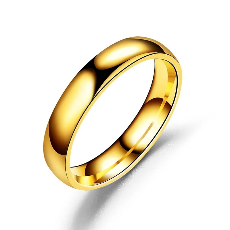 Simple 4mm 6mm Titanium Ring Women Men Prevent Allergy High Polished Wedding Rings Stainless Steel Couple Finger Jewelry Gifts Simple 4mm 6mm Titanium Ring Women Men Prevent Allergy High Polished Wedding Rings Stainless Steel Couple Finger Jewelry Gifts KDBazar