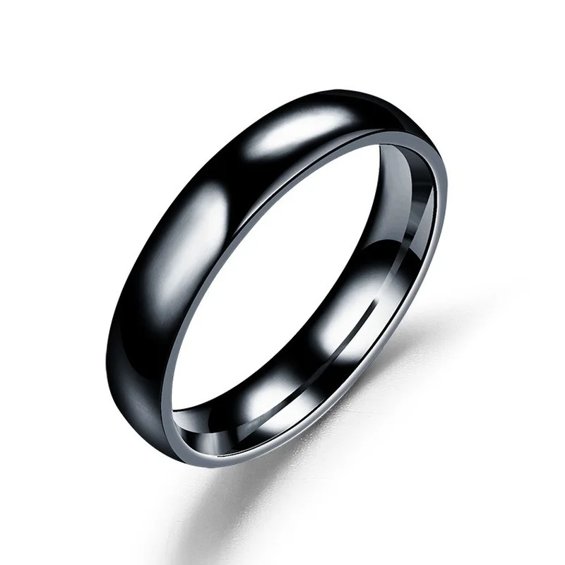 Simple 4mm 6mm Titanium Ring Women Men Prevent Allergy High Polished Wedding Rings Stainless Steel Couple Finger Jewelry Gifts Simple 4mm 6mm Titanium Ring Women Men Prevent Allergy High Polished Wedding Rings Stainless Steel Couple Finger Jewelry Gifts KDBazar
