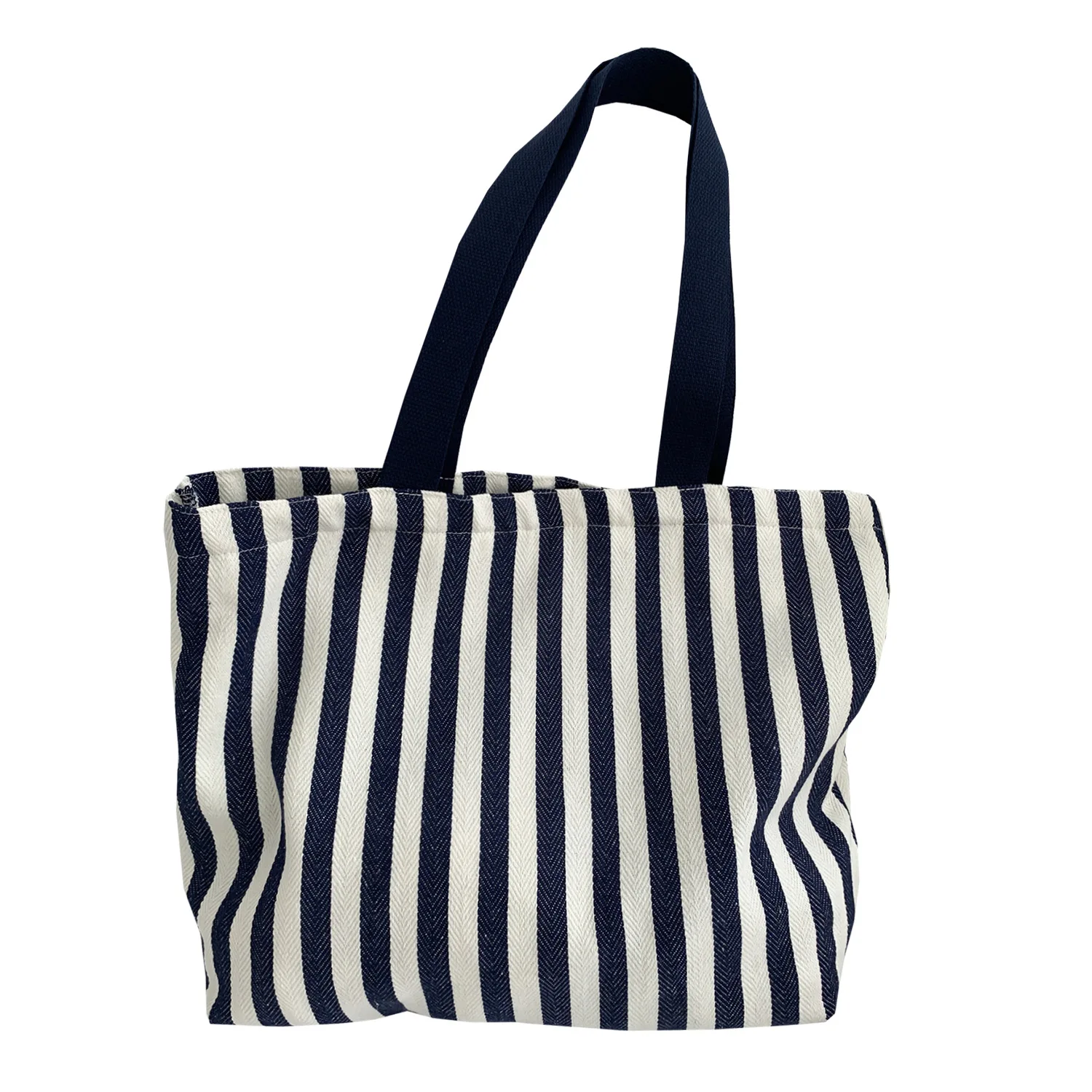 Simple Striped Women’s Canvas Casual Shoulder Bags Fashion Large Capacity Ladies Tote Handbags Female Daily Shopping Bags Simple Striped Women's Canvas Casual Shoulder Bags Fashion Large Capacity Ladies Tote Handbags Female Daily Shopping Bags KDBazar