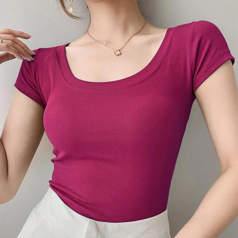 Solid Basic Tee – 100% Cotton Slim Fit O-Neck T-Shirt Tops and T-Shirts Solid Basic Tee – 100% Cotton Slim Fit O-Neck T-Shirt Tops and T-Shirts KDBazar
