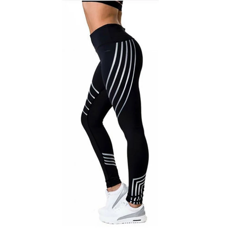 Striped Leggings Women’s Best High Waist Striped Leggings Women’s Best High Waist