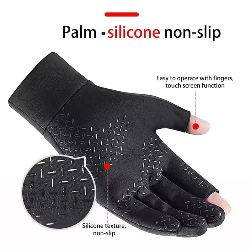 Touchscreen Anti-Slip Gloves – Waterproof Outdoor Sport Gloves Gloves Touchscreen Anti-Slip Gloves – Waterproof Outdoor Sport Gloves Gloves KDBazar
