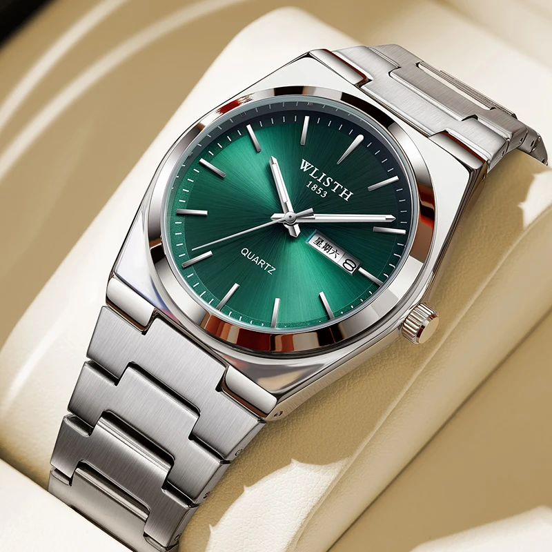 WLISTH Luxury Men Watch Waterproof Fashion Business Watch Stainless Steel Watch For Man Casual Quartz Watches Male Sport reloj Jewelry & Watches Mens Watches WLISTH Luxury Men Watch Waterproof Fashion Business Watch Stainless Steel Watch For Man Casual Quartz Watches Male Sport reloj Jewelry & Watches Mens Watches KDBazar