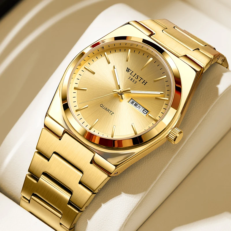 WLISTH Luxury Men Watch Waterproof Fashion Business Watch Stainless Steel Watch For Man Casual Quartz Watches Male Sport reloj WLISTH Luxury Men Watch Waterproof Fashion Business Watch Stainless Steel Watch For Man Casual Quartz Watches Male Sport reloj KDBazar