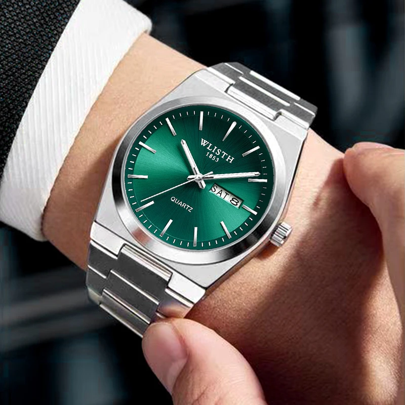WLISTH Luxury Men Watch Waterproof Fashion Business Watch Stainless Steel Watch For Man Casual Quartz Watches Male Sport reloj Jewelry & Watches Mens Watches WLISTH Luxury Men Watch Waterproof Fashion Business Watch Stainless Steel Watch For Man Casual Quartz Watches Male Sport reloj Jewelry & Watches Mens Watches KDBazar