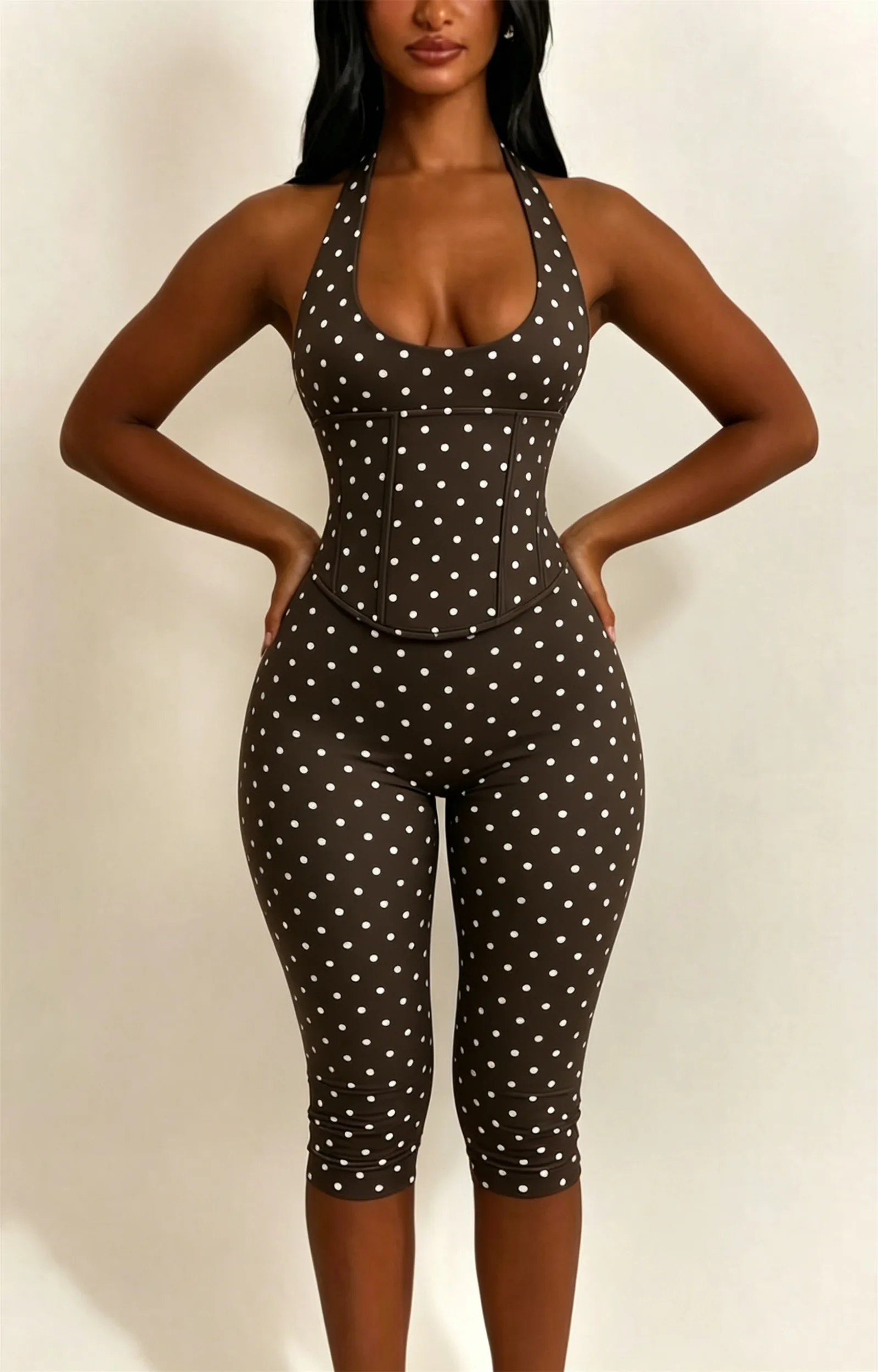 Women Capris Leggings polka Dot Print Casual long pants ladies Elastic Waist Slim Fit Cropped Pants Leggings Women’s Fashion Workout Leggings Women Capris Leggings polka Dot Print Casual long pants ladies Elastic Waist Slim Fit Cropped Pants Leggings Women's Fashion Workout Leggings KDBazar