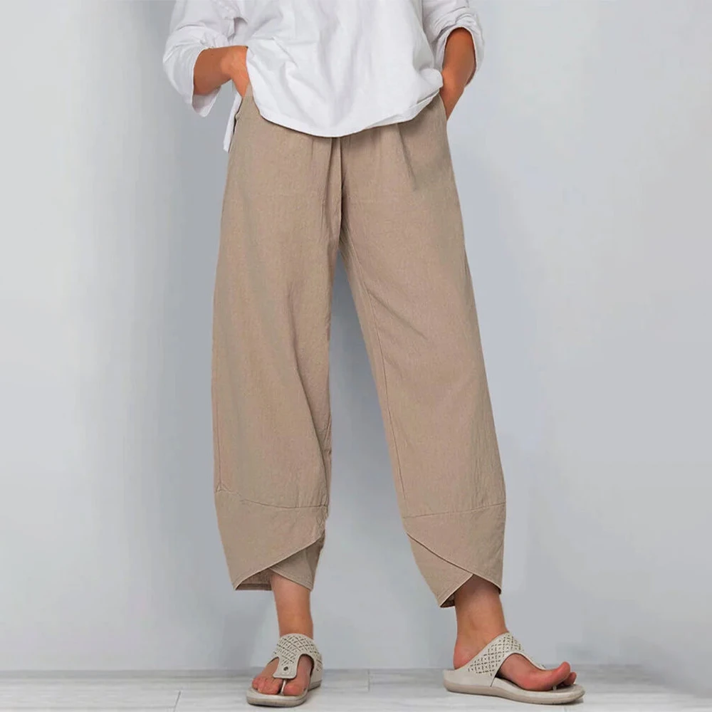 Women Cotton Linen Harem Pants Vintage Printed Wide Leg Trousers Casual Solid Pockets Harajuku High Waist Baggy Pants Joggers Women Cotton Linen Harem Pants Vintage Printed Wide Leg Trousers Casual Solid Pockets Harajuku High Waist Baggy Pants Joggers KDBazar