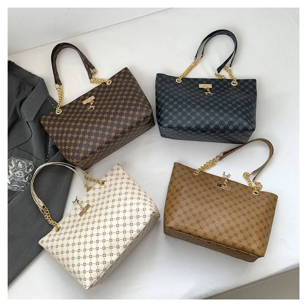 Women Luxury Design Tote Bag Large Capacity Handbag Fashion Printing Shoulder Bag Trendy New Shopping Bag Purse Women Luxury Design Tote Bag Large Capacity Handbag Fashion Printing Shoulder Bag Trendy New Shopping Bag Purse