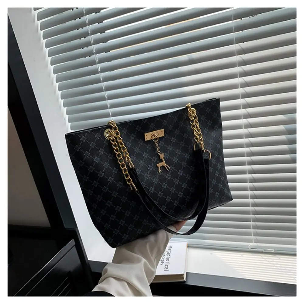 Women Luxury Design Tote Bag Large Capacity Handbag Fashion Printing Shoulder Bag Trendy New Shopping Bag Purse Women Luxury Design Tote Bag Large Capacity Handbag Fashion Printing Shoulder Bag Trendy New Shopping Bag Purse