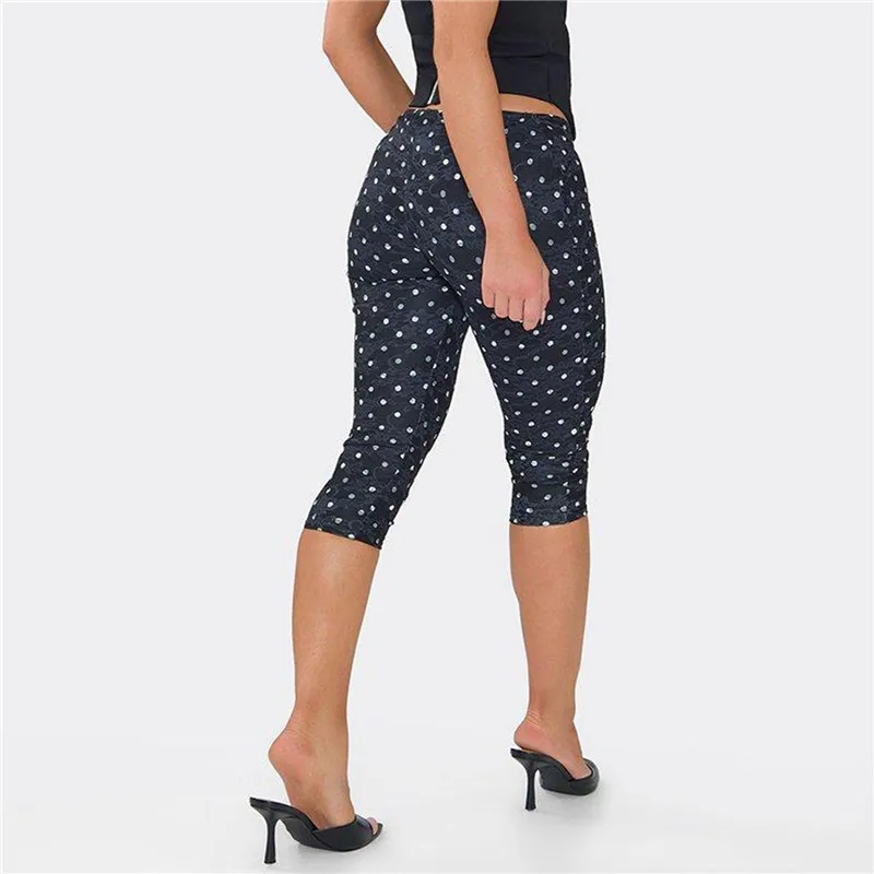 Women Polka Dot Lace Capri Leggings High Stretch Slim Knee Length Bodycon Cropped Bottoms Y2K Coquette Cute Print Casual Pants Leggings Women’s Fashion Workout Leggings Women Polka Dot Lace Capri Leggings High Stretch Slim Knee Length Bodycon Cropped Bottoms Y2K Coquette Cute Print Casual Pants Leggings Women's Fashion Workout Leggings KDBazar