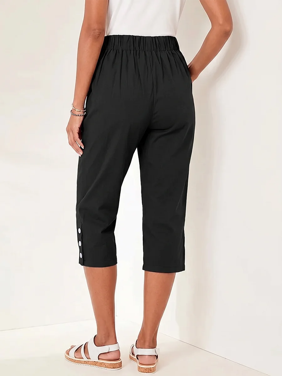 Women’s High Waisted Capri Pants – Stretch Cropped Trousers Jeans, Pants & Skirts Pants Capris Women's High Waisted Capri Pants – Stretch Cropped Trousers Jeans, Pants & Skirts Pants Capris KDBazar