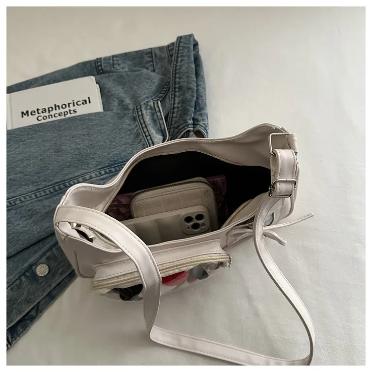 Y2k Harajuku Shoulder Bag Women Korean Transparent Ita Bag School Crossbody Bag Female Japanese Designer Preppy Handbag Purse Y2k Harajuku Shoulder Bag Women Korean Transparent Ita Bag School Crossbody Bag Female Japanese Designer Preppy Handbag Purse