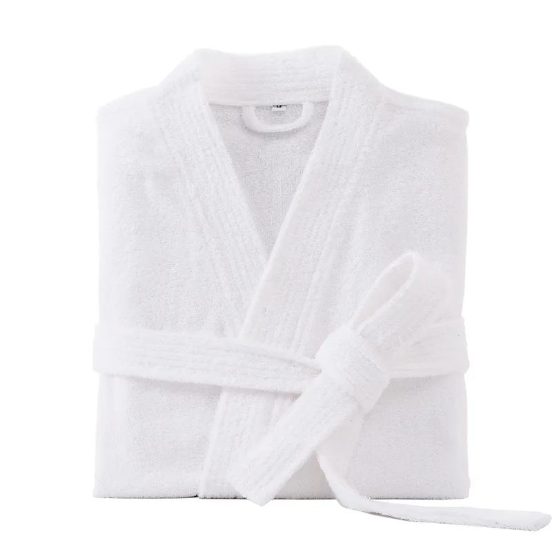 100% Cotton Bathrobe for Men Long Thick Absorbent Terry Bath Robe Kimono Men Towel Bathrobe Solid Sleepwear Women Dressing Gown 100% Cotton Bathrobe for Men Long Thick Absorbent Terry Bath Robe Kimono Men Towel Bathrobe Solid Sleepwear Women Dressing Gown KDBazar