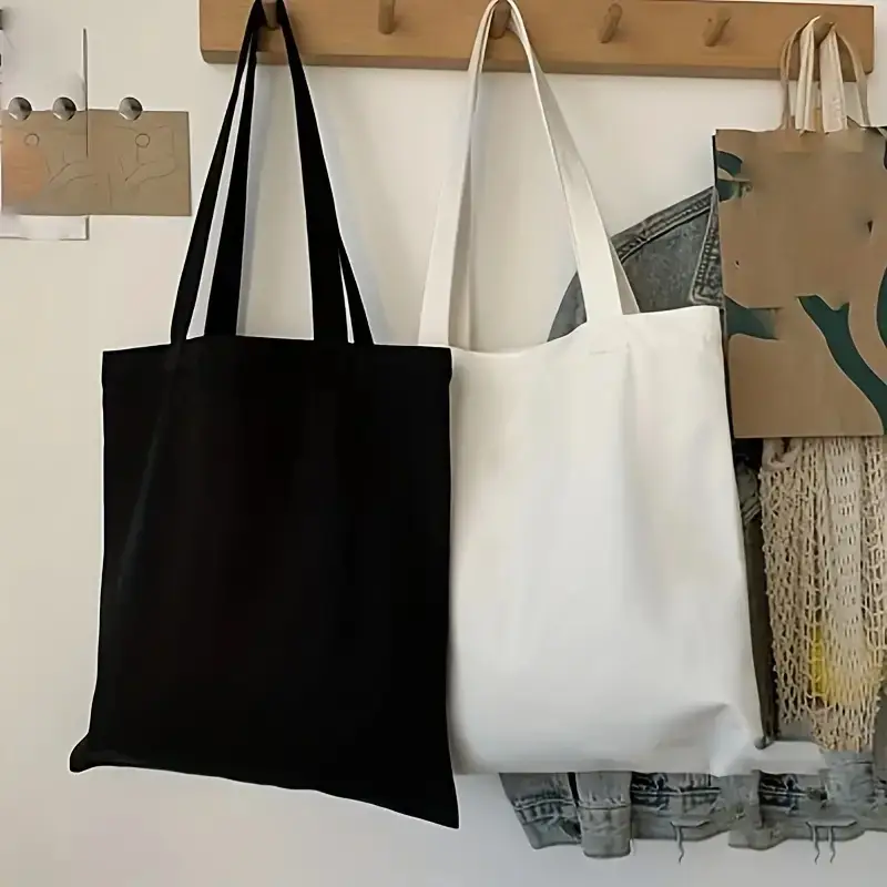 Canvas tote bag lifestyle shot